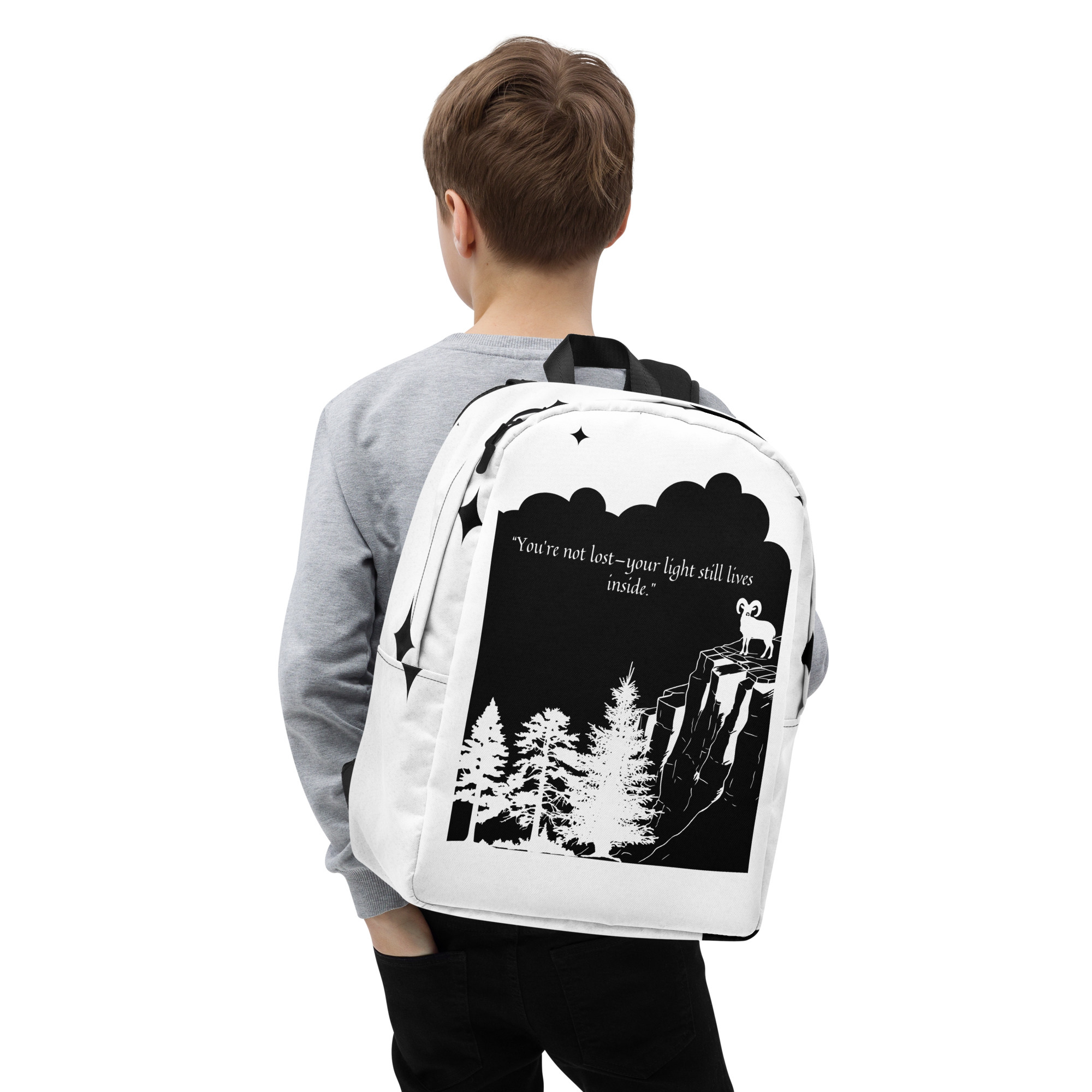 Minimalist Backpack - Gambar 4