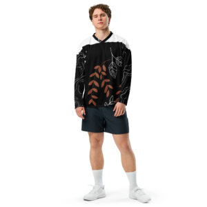 Recycled hockey fan jersey | ROOTED IN SILENCE