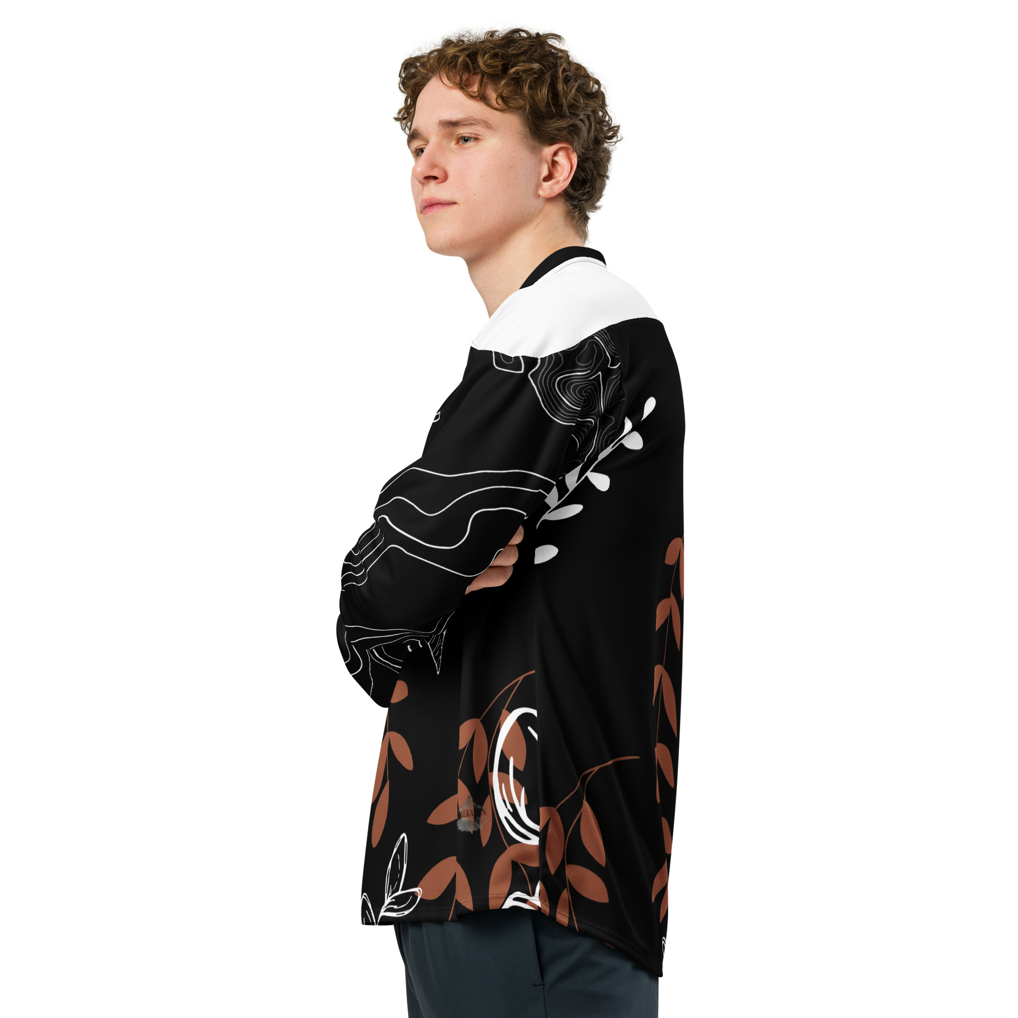 Recycled hockey fan jersey | ROOTED IN SILENCE