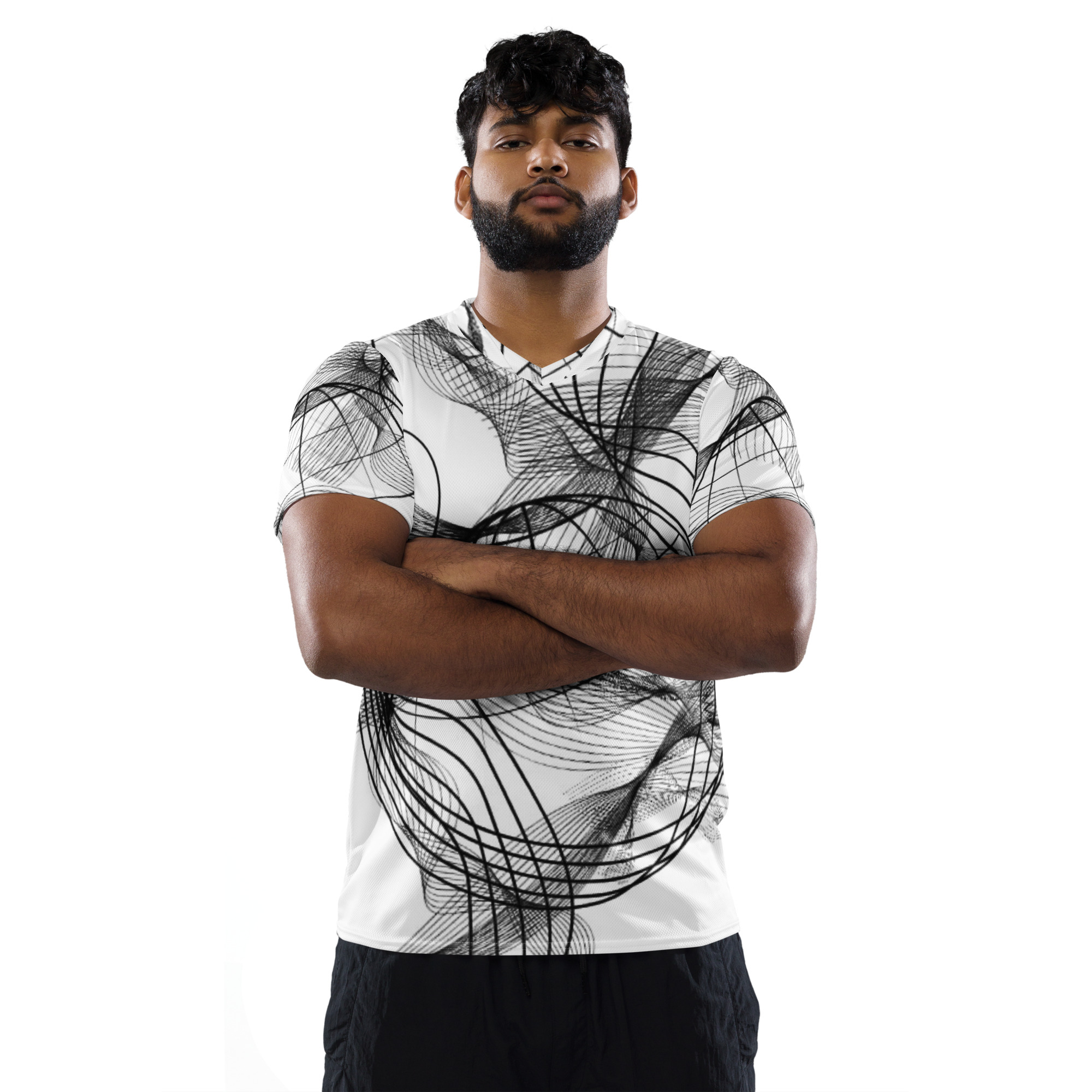 Recycled unisex sports jersey