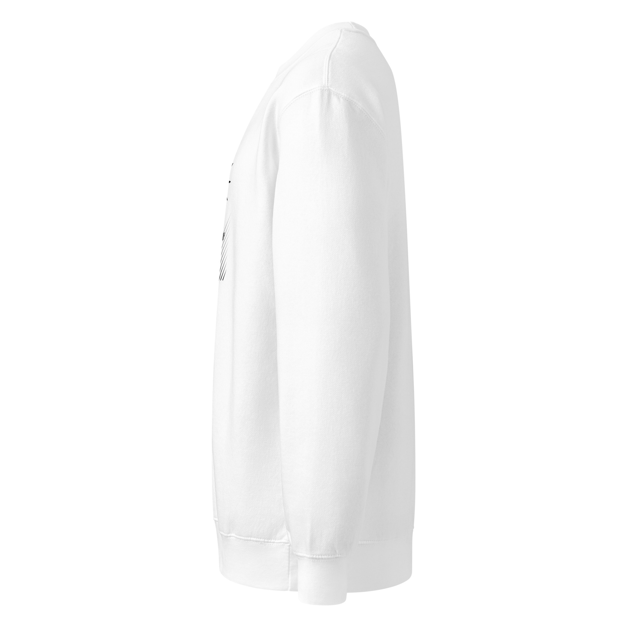 Unisex premium crew neck sweatshirt - Gambar 3