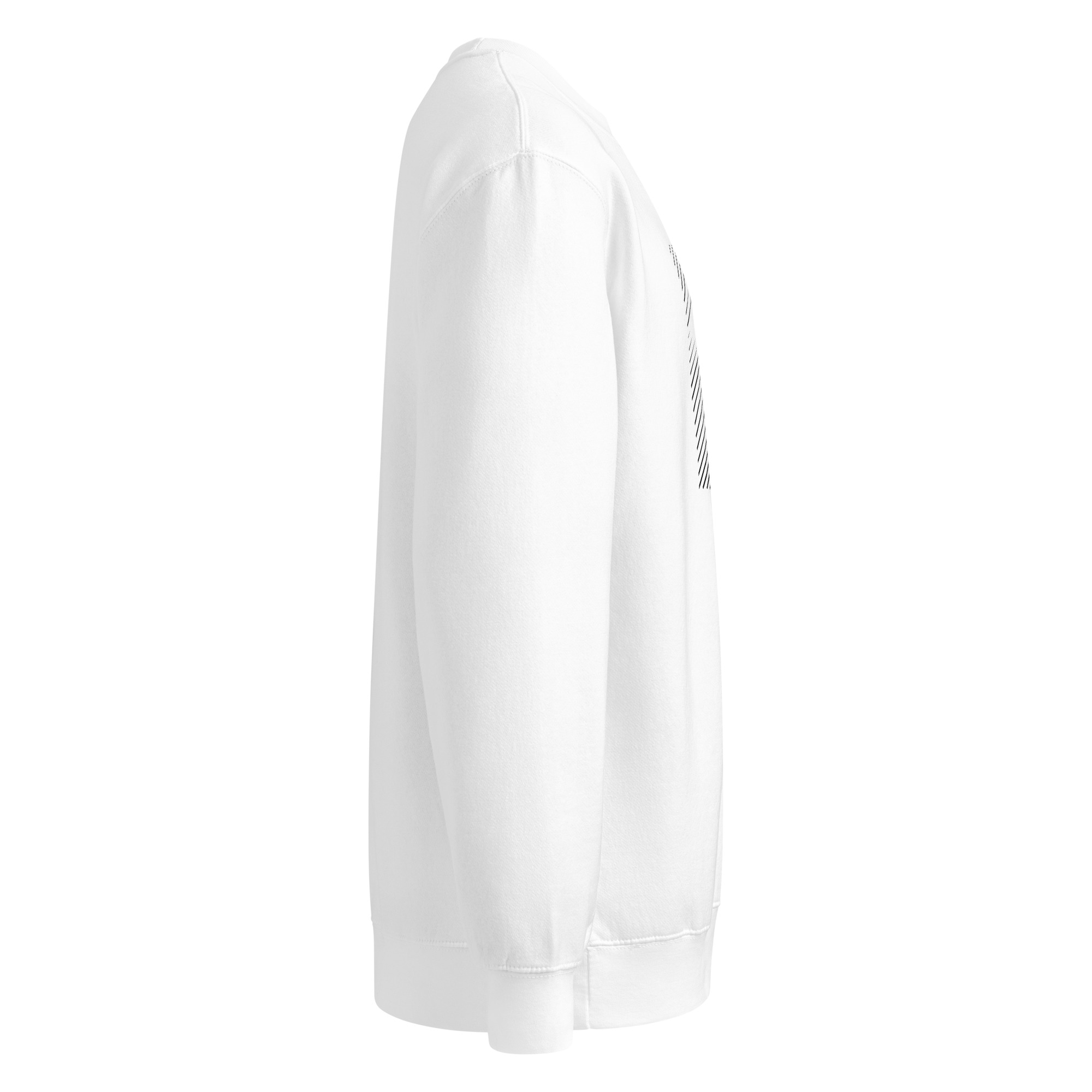 Unisex premium crew neck sweatshirt - Gambar 4