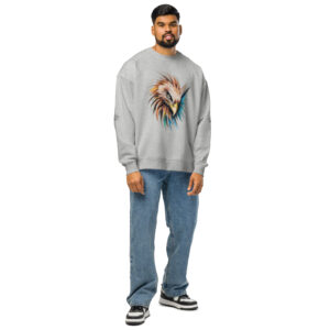 Unisex organic oversized sweatshirt