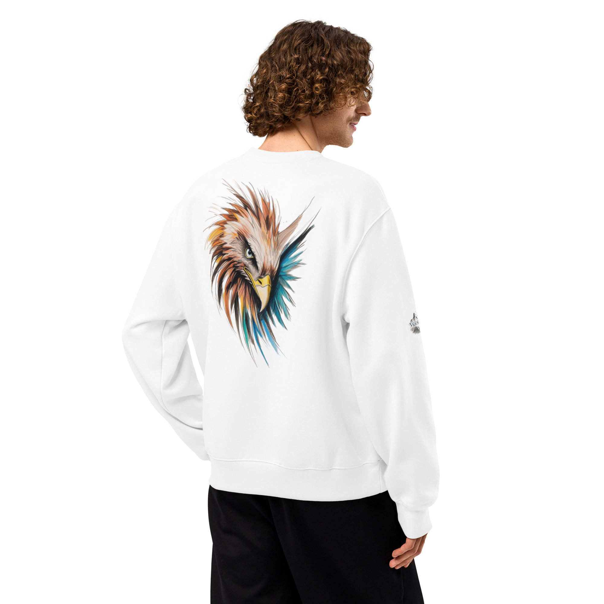 Oversized heavyweight sweatshirt