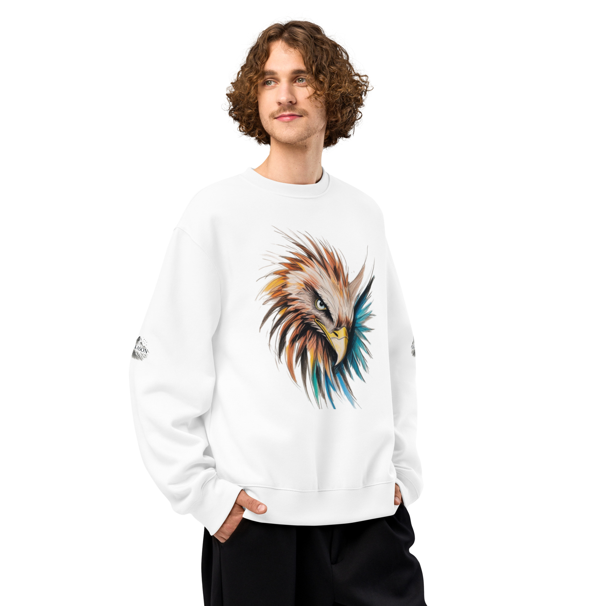 Oversized heavyweight sweatshirt