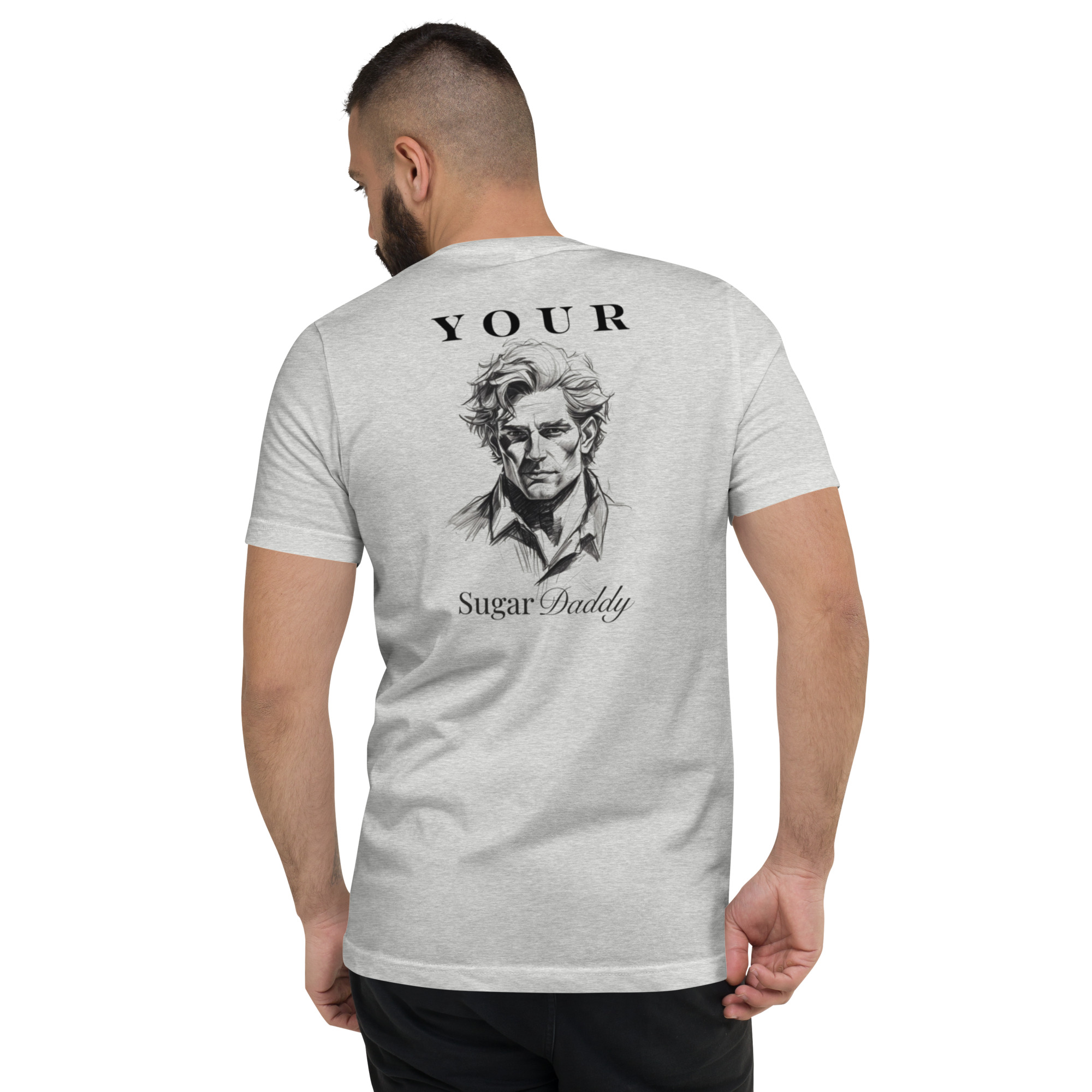 Unisex Short Sleeve V-Neck T-Shirt